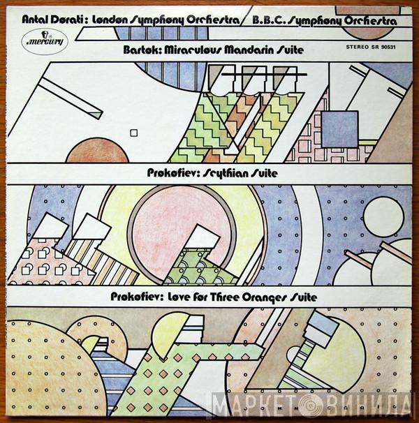 , Sergei Prokofiev , Béla Bartók , Antal Dorati , BBC Symphony Orchestra  The London Symphony Orchestra  - Love For Three Oranges / Scythian Suite / Miraculous Mandarin Suite