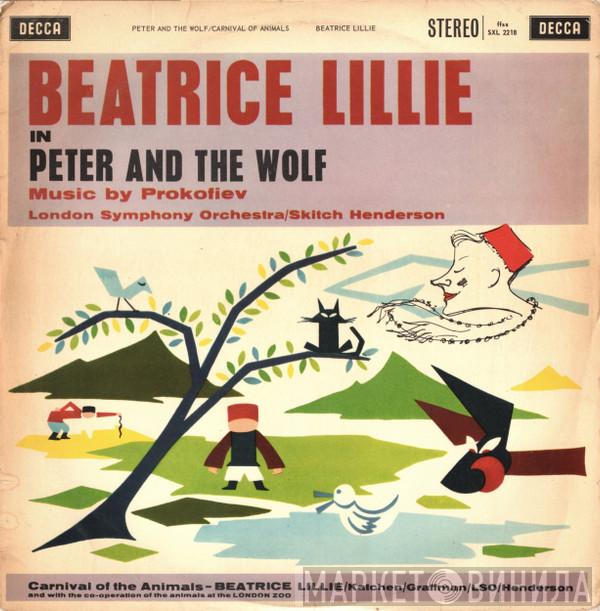 / Sergei Prokofiev : Camille Saint-Saëns with Beatrice Lillie conducted by The London Symphony Orchestra  Skitch Henderson  - Peter And The Wolf / Carnival Of The Animals