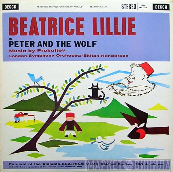 / Sergei Prokofiev : Camille Saint-Saëns with Beatrice Lillie conducted by The London Symphony Orchestra  Skitch Henderson  - Peter And The Wolf / Carnival Of The Animals