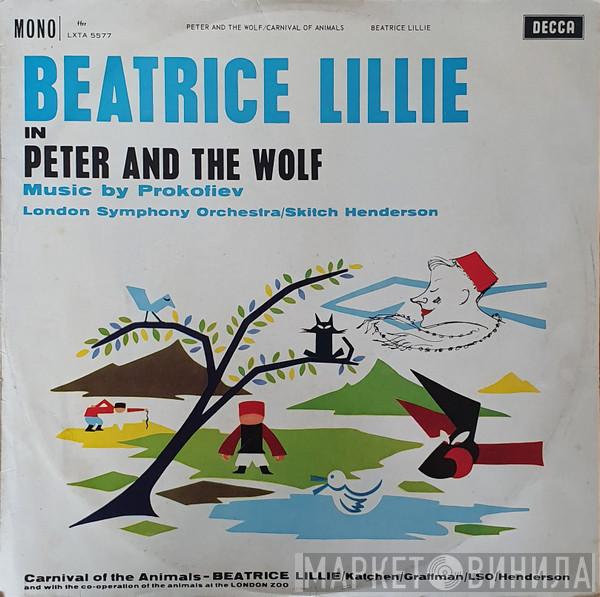 / Sergei Prokofiev : Camille Saint-Saëns with Beatrice Lillie conducted by The London Symphony Orchestra  Skitch Henderson  - Peter And The Wolf / Carnival Of The Animals