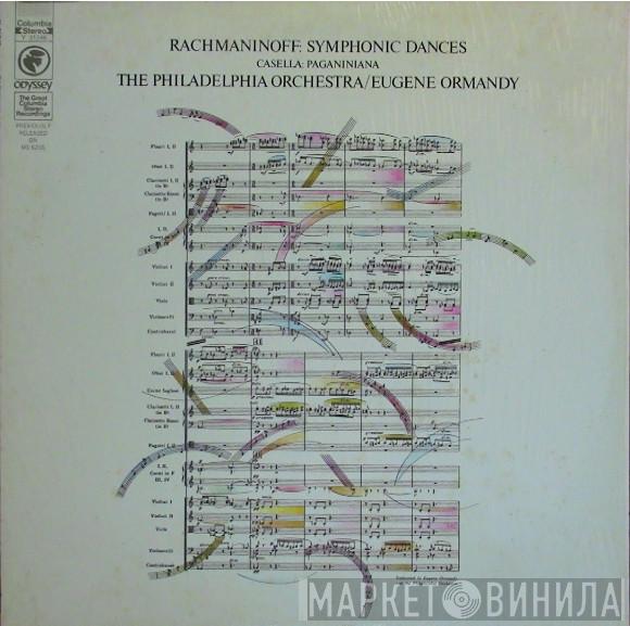 / Sergei Vasilyevich Rachmaninoff , Alfredo Casella , The Philadelphia Orchestra  Eugene Ormandy  - Symphonic Dances / Paganiniana