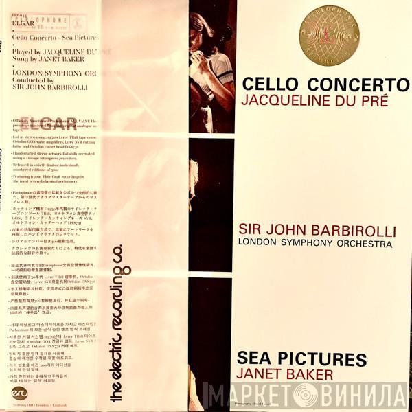 / Sir Edward Elgar , Jacqueline Du Pré , Sir John Barbirolli , The London Symphony Orchestra  Janet Baker  - Cello Concerto / Sea Pictures