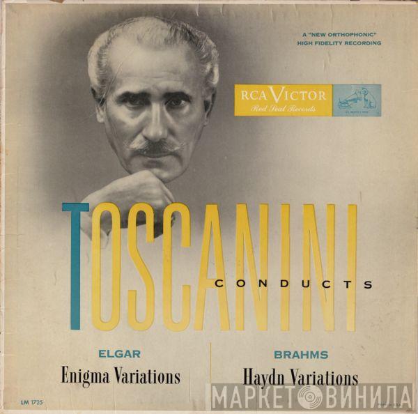 / Sir Edward Elgar – Johannes Brahms And Arturo Toscanini  NBC Symphony Orchestra  - Enigma Variations, Op. 36 / Variations On A Theme By Haydn, Op. 56a