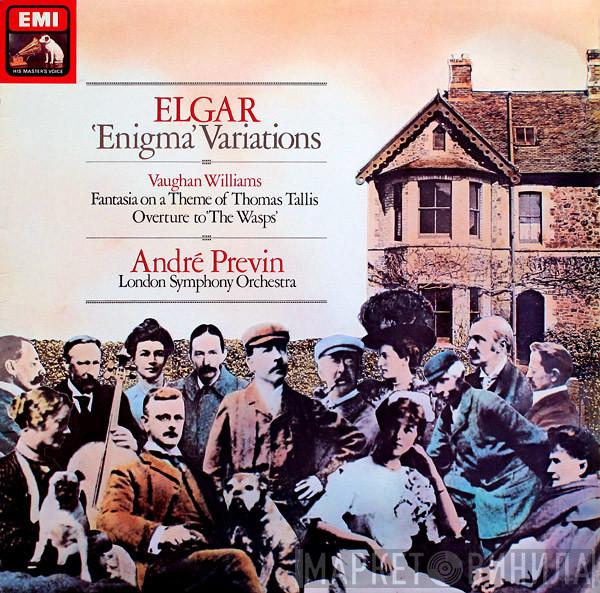 , Sir Edward Elgar , Ralph Vaughan Williams , André Previn  - 'Enigma' Variations / Fantasia On A Theme Of Thomas Tallis / Overture To 'The Wasps'