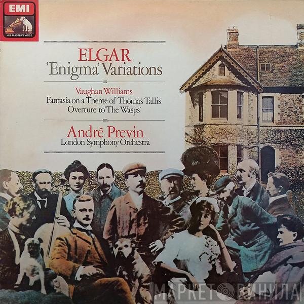 , Sir Edward Elgar , Ralph Vaughan Williams , André Previn  The London Symphony Orchestra  - 'Enigma' Variations / Fantasia On A Theme Of Thomas Tallis / Overture To 'The Wasps'