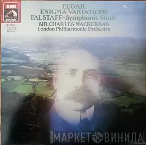 , Sir Edward Elgar , The London Philharmonic Orchestra , Sir Charles Mackerras  David Bell   - Enigma Variations / Falstaff - Symphonic Study