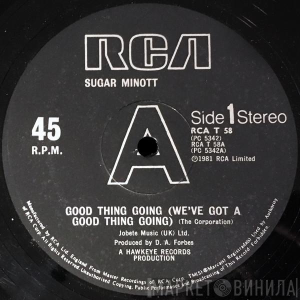 / Sugar Minott  Session In Session  - Good Thing Going (We've Got A Good Thing Going) / Bad Things