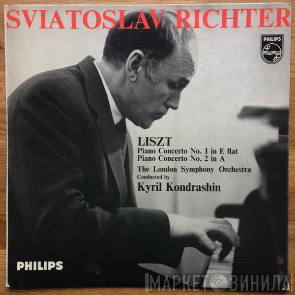 , Sviatoslav Richter , Franz Liszt Conducted By The London Symphony Orchestra  Kiril Kondrashin  - Piano Concerto No. 1 In E Flat / Piano Concerto No. 2 In A