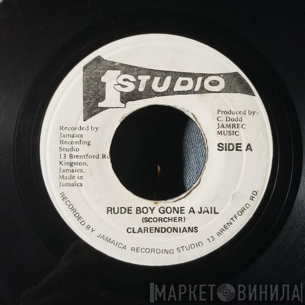 / The Clarendonians  Clue J. & The Blues Blasters  - Rude Boy Gone A Jail / Pine Juice