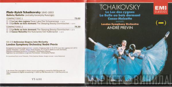 , The London Symphony Orchestra  André Previn  - Piotr-Ilyich Tchaikovsky 1841-1893 Ballets/Ballette (extraits/excerpts/Auszüge)