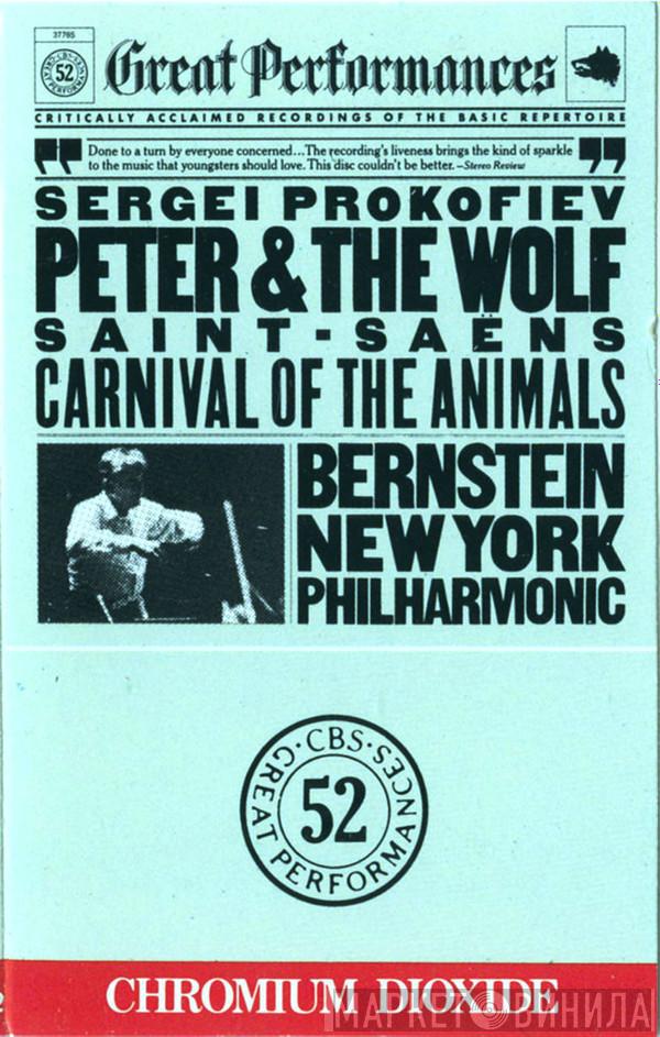 / The New York Philharmonic Orchestra  Leonard Bernstein  - Peter And The Wolf / The Carnival Of The Animals