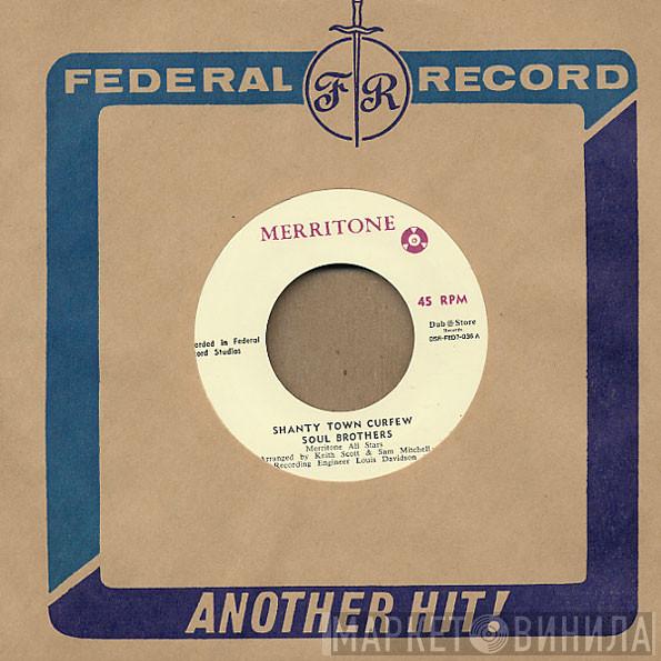 / The Soul Brothers  Laxton Ford  - Shanty Town Curfew / Finders Keepers