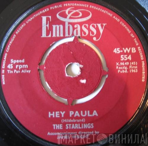 / The Starlings  Rikki Henderson  - Hey Paula / One Broken Heart For Sale