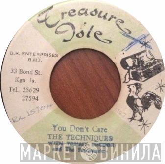 / The Techniques  Tommy McCook & The Supersonics  - You Don't Care / Don On Bond Street