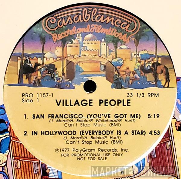 / Village People  Starpoint  - San Francisco (You've Got Me) - In Hollywood (Everybody Is A Star) / I Just Wanna Dance With You