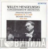 , Willem Mengelberg – Concertgebouworkest / Johannes Brahms  Richard Strauss  - Symphonie Nr. 4 E-moll / Don Juan
