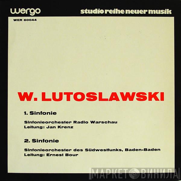 / Witold Lutoslawski / Radio Symphony Orchestra Warsaw  Sinfonieorchester Des Südwestfunks  - 1. Sinfonie / 2. Sinfonie