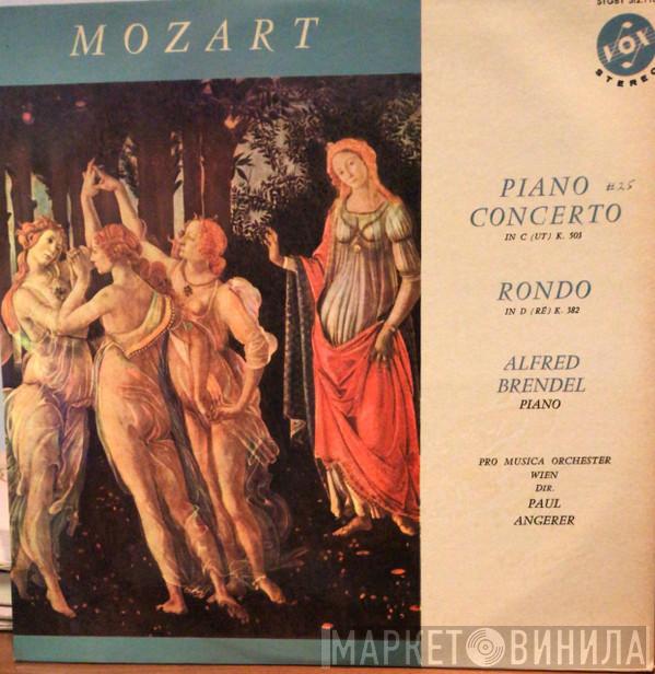 , Wolfgang Amadeus Mozart , Alfred Brendel , Vienna Pro Musica Orchestra  Paul Angerer  - Piano Concerto In C (Ut) K. 503 / Rondo In D (Re) K.382