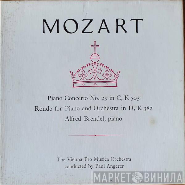 - Wolfgang Amadeus Mozart , Alfred Brendel , Vienna Pro Musica Orchestra  Paul Angerer  - Piano Concerto Nº 25 in C, K 503 / Rondo for Piano and Orchestra in D, K 382