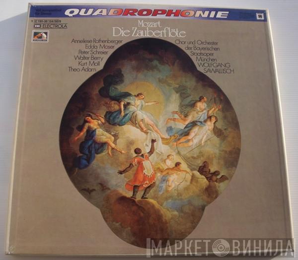 / Wolfgang Amadeus Mozart , Anneliese Rothenberger , Edda Moser , Peter Schreier , Walter Berry , Kurt Moll / Theo Adam Und Chor Der Bayerischen Staatsoper , Bayerisches Staatsorchester  Wolfgang Sawallisch  - Die Zauberflöte