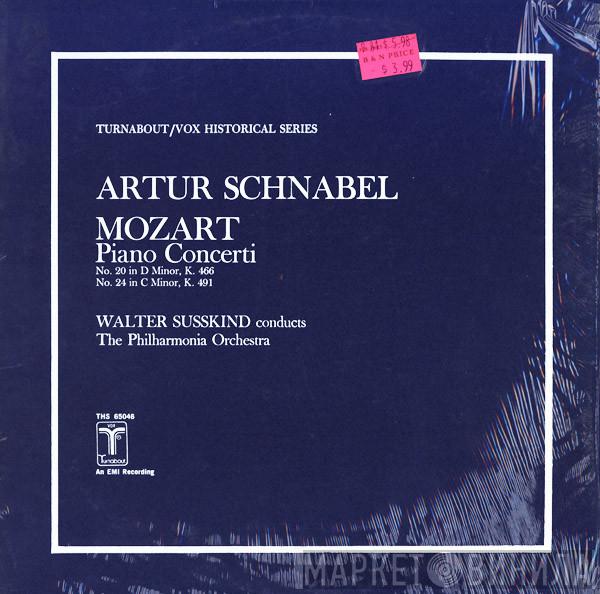 - Wolfgang Amadeus Mozart , Artur Schnabel Conducts Walter Susskind  Philharmonia Orchestra  - Piano Concerti No. 20 In D Minor, K. 466 / No. 24 In C Minor, K. 491