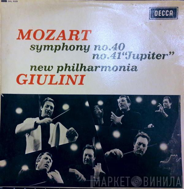 - Wolfgang Amadeus Mozart , Carlo Maria Giulini  New Philharmonia Orchestra  - Symphony No. 40 /  No. 41 »Jupiter«