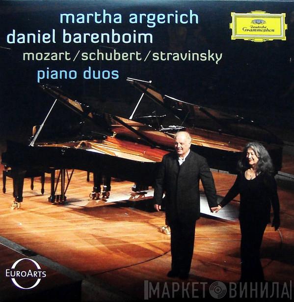 / Wolfgang Amadeus Mozart / Franz Schubert / Igor Stravinsky , Martha Argerich  Daniel Barenboim  - Piano Duos