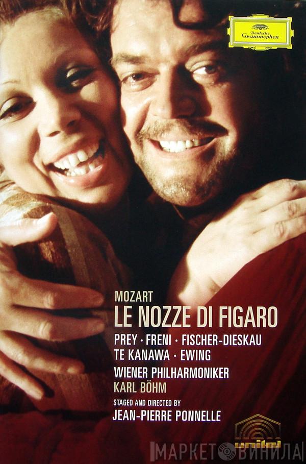 / Wolfgang Amadeus Mozart · Hermann Prey · Mirella Freni · Dietrich Fischer-Dieskau · Kiri Te Kanawa / Maria Ewing , Wiener Philharmoniker , Staged And Directed By Karl Böhm  Jean-Pierre Ponnelle  - Le Nozze Di Figaro