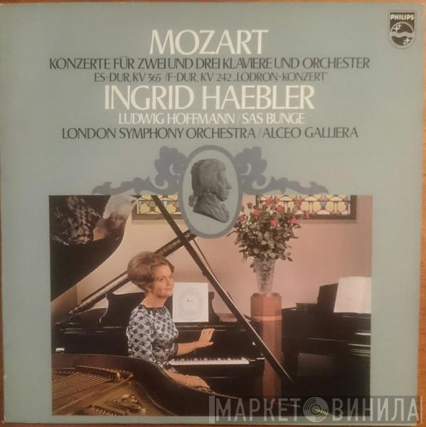 - Wolfgang Amadeus Mozart , Ingrid Haebler , Ludwig Hoffmann , Sas Bunge , The London Symphony Orchestra  Alceo Galliera  - Konzerte Für 2 & 3 Klaviere / The Concertos For 2 & 3 Pianos