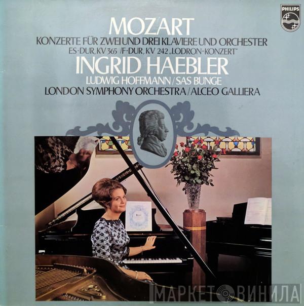 - Wolfgang Amadeus Mozart , Ingrid Haebler / Ludwig Hoffmann , Sas Bunge / The London Symphony Orchestra  Alceo Galliera  - Konzerte Für Zwei Und Drei Klaviere und Orchester Es-Dur, KV 365 /F-Dur, KV 242 „Lodron-Konzert”