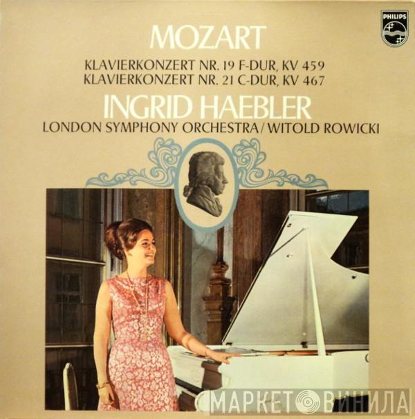 – Wolfgang Amadeus Mozart - Ingrid Haebler / The London Symphony Orchestra  Witold Rowicki  - Klavierkonzert Nr. 19 F-Dur, KV 459 / Klavierkonzert Nr. 21 C-Dur, KV 467