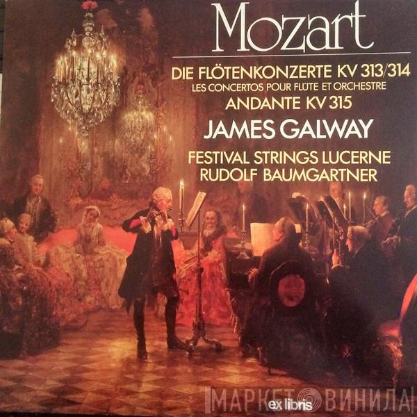 - Wolfgang Amadeus Mozart , James Galway , Festival Strings Lucerne  Rudolf Baumgartner  - Die Flôtenkonzerte Kv 313/314 + Andante, Kv 315