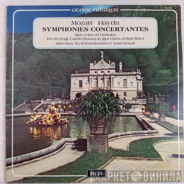 / Wolfgang Amadeus Mozart - Joseph Haydn Et Igor Oistrach / David Oistrach , Istvan Engl , László Baranyay , Igor Ozim / Direction: Zoltán Rácz  Et Kiril Kondrashin  Antal Dorati  - Symphonies Concertantes