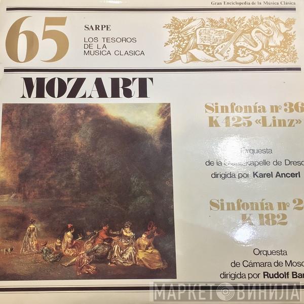 – Wolfgang Amadeus Mozart / Karel Ančerl , Staatskapelle Dresden , Rudolf Barshai  Moscow Chamber Orchestra  - Sinfonía Nº 36 K425 'Linz' / Sinfonía Nº 24 K182