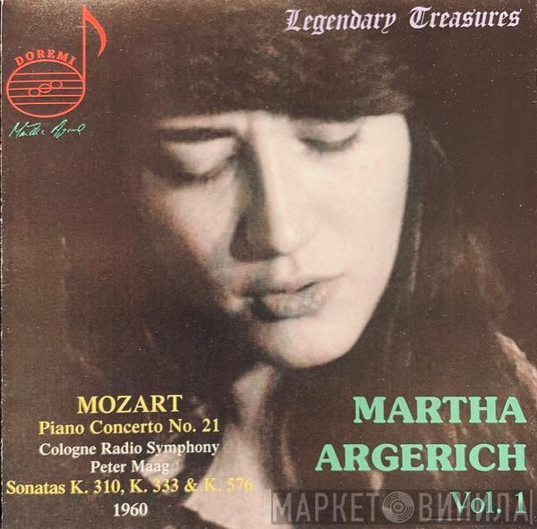 , Wolfgang Amadeus Mozart , Martha Argerich , Kölner Rundfunk-Sinfonie-Orchester  Peter Maag  - Martha Argerich Vol. 1 / Piano Concerto No. 21 / Sonatas K. 310, K. 333 & K. 576
