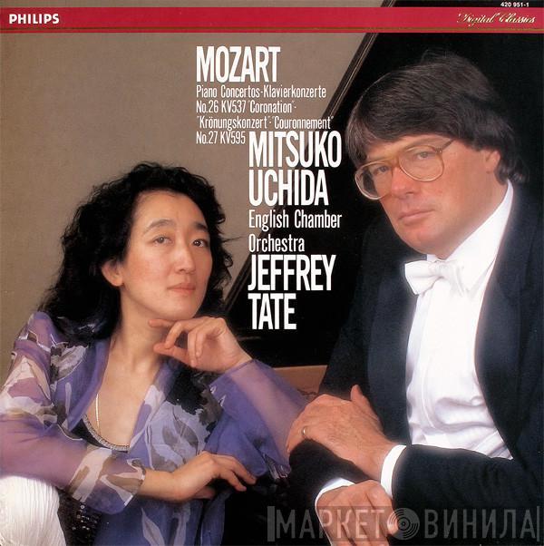 , Wolfgang Amadeus Mozart , Mitsuko Uchida , English Chamber Orchestra  Jeffrey Tate  - Piano Concertos No.26 KV537 "Coronation" / No.27 KV595