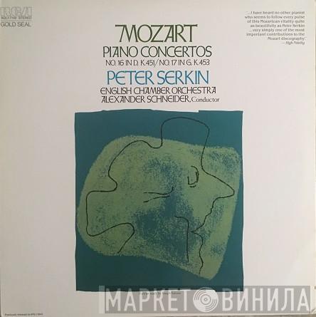 - Wolfgang Amadeus Mozart , Peter Serkin , English Chamber Orchestra  Alexander Schneider  - Piano Concertos (No. 16 In D, K.451 / No. 17 In G, K.453)