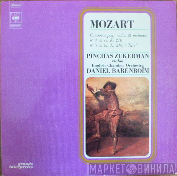 - Wolfgang Amadeus Mozart , Pinchas Zukerman , English Chamber Orchestra  Daniel Barenboim  - Concertos Pour Violon & Orchestre N° 4 En Ré, K. 218 / N° 5 En La, K. 219, "Turc"