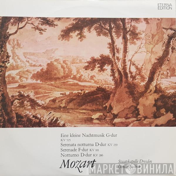 , Wolfgang Amadeus Mozart , Staatskapelle Dresden  Otmar Suitner  - Eine Kleine Nachtmusik G-dur KV 525 / Serenata Notturna D-dur KV 239 / Serenade F-dur KV 101 / Notturno D-dur KV 286