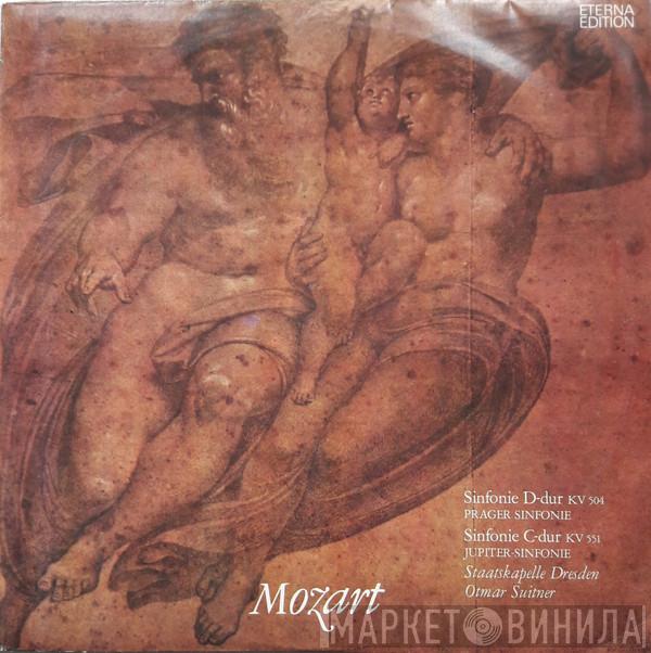 , Wolfgang Amadeus Mozart , Staatskapelle Dresden  Otmar Suitner  - Sinfonie D-dur KV 504 (Prager Sinfonie) / Sinfonie C-dur KV 551 (Jupiter-Sinfonie)