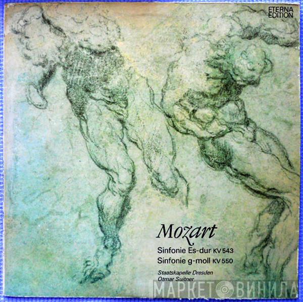 , Wolfgang Amadeus Mozart , Staatskapelle Dresden  Otmar Suitner  - Sinfonie Es-dur KV 543 / Sinfonie G-moll KV 550