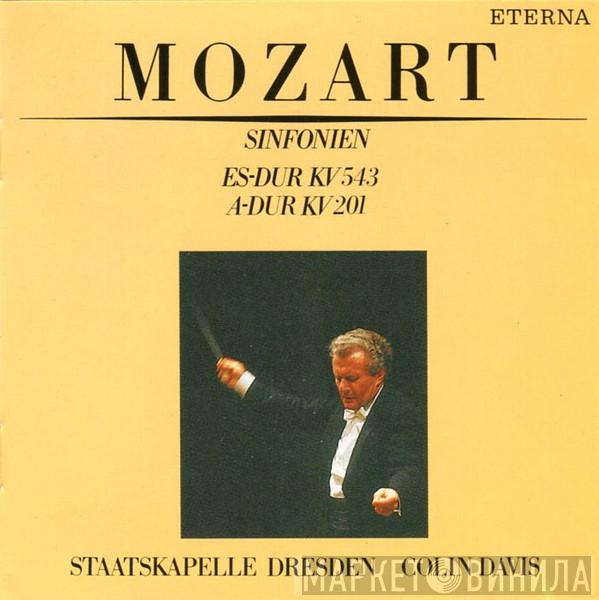 , Wolfgang Amadeus Mozart , Staatskapelle Dresden  Sir Colin Davis  - Sinfonien Es-dur KV 543 / A-dur KV 201
