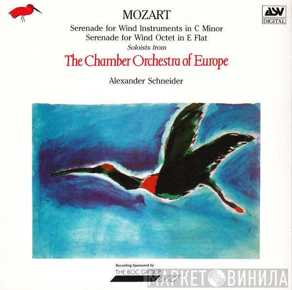 , Wolfgang Amadeus Mozart , The Chamber Orchestra Of Europe  Alexander Schneider  - Serenade For Wind Instruments In C Minor / Serenade For Wind Octet In E Flat