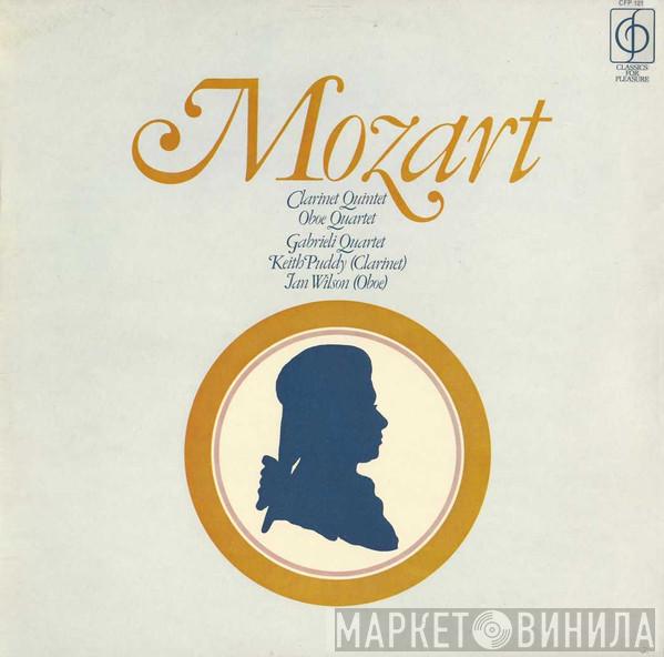 , Wolfgang Amadeus Mozart , The Gabrieli String Quartet , Keith Puddy  Ian Wilson   - Clarinet Quintet / Oboe Quartet