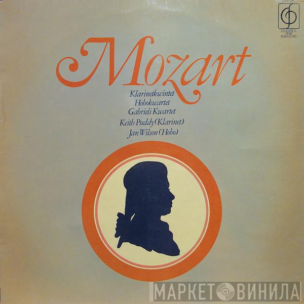 ; Wolfgang Amadeus Mozart , The Gabrieli String Quartet , Keith Puddy  Ian Wilson   - Clarinet Quintet / Oboe Quartet