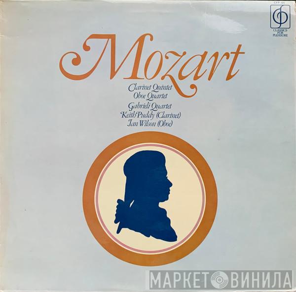 ; Wolfgang Amadeus Mozart , The Gabrieli String Quartet , Keith Puddy  Ian Wilson   - Clarinet Quintet / Oboe Quartet