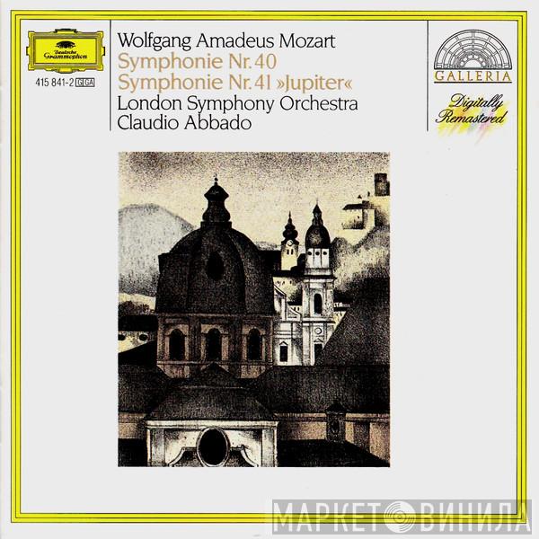, Wolfgang Amadeus Mozart , The London Symphony Orchestra  Claudio Abbado  - Symphonie Nr. 40 / Symphonie Nr. 41 »Jupiter«
