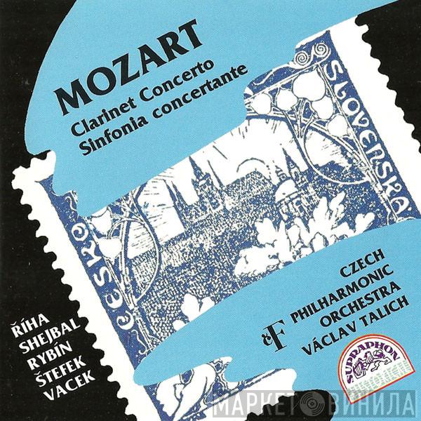 | Wolfgang Amadeus Mozart , Vladimír Říha  , Josef Shejbal , Alois Rybín , Miroslav Štefek , Karel Vacek  , The Czech Philharmonic Orchestra  Václav Talich  - Clarinet Concerto / Sinfonia Concertante