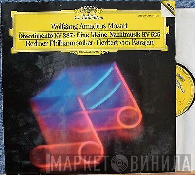 / Wolfgang Amadeus Mozart / Berliner Philharmoniker  Herbert von Karajan  - Divertimento KV 287 - Eine Kleine Nachtmusik KV 525
