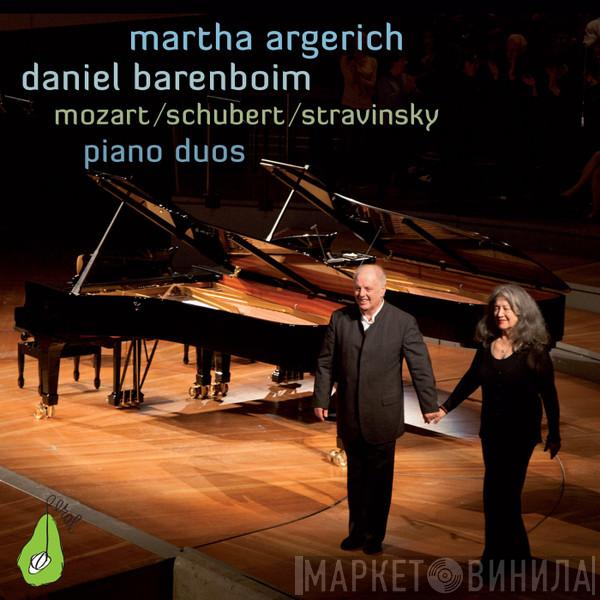 / Wolfgang Amadeus Mozart / Franz Schubert - Igor Stravinsky , Martha Argerich  Daniel Barenboim  - Piano Duos